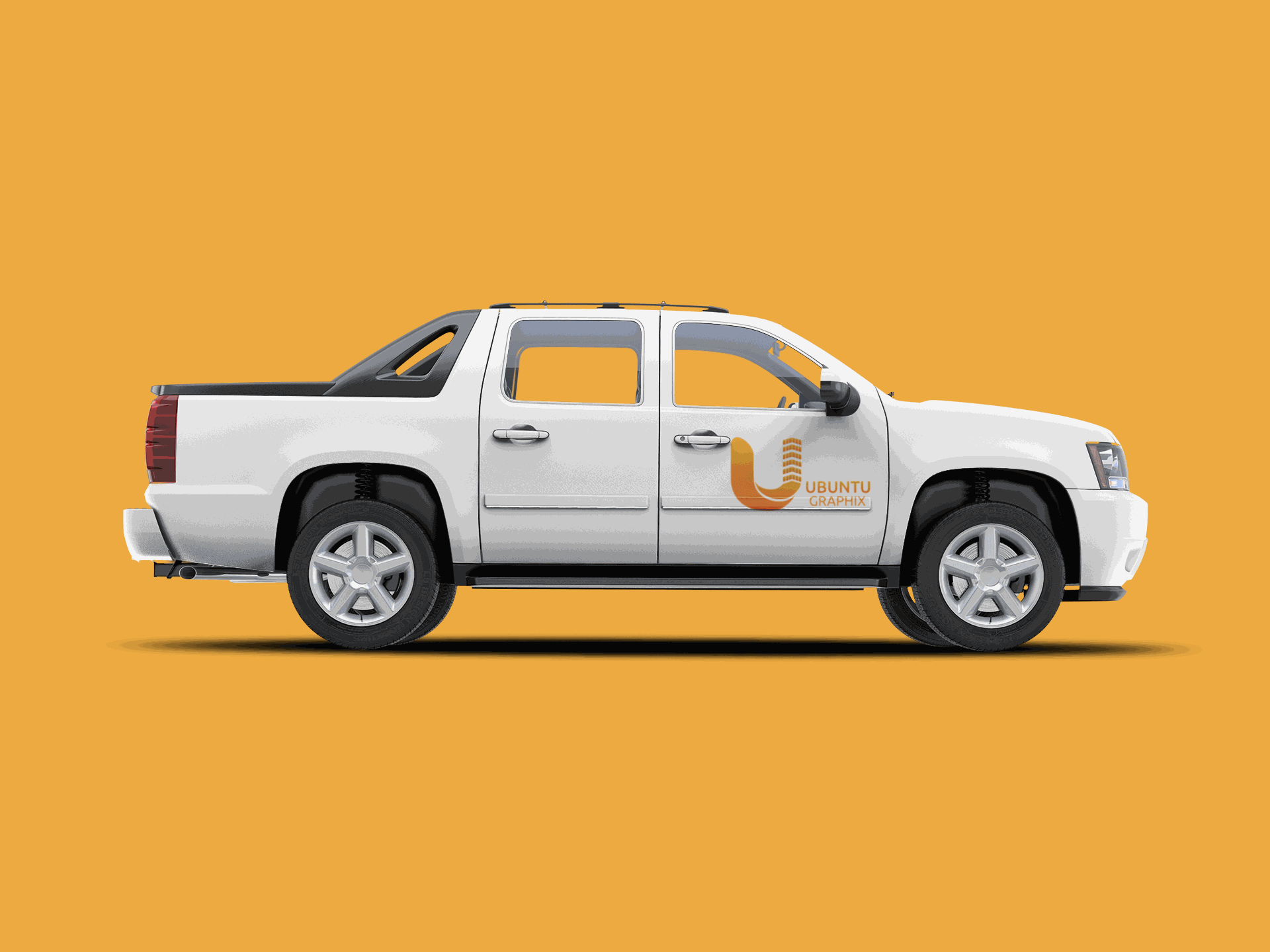 Branded_pickup-truck